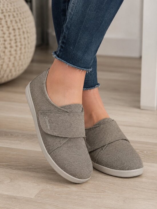 Skechers Shoes - Skechers Memory Foam Slip On Sneakers Womens 7 Taupe Comfort Shoes